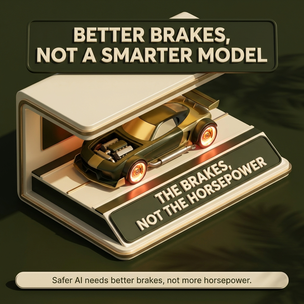The best AI news this week wasn't a smarter model. It was better brakes.